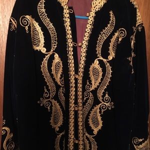 Saudi Arabian ornate hand made Kaftan.